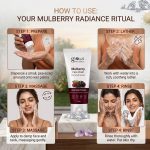 Globus Naturals Mulberry Fairness Face Wash (Pack of 3, 75g Each) - Image 4