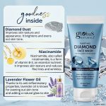 Globus Naturals Revival Diamond Face Wash (Pack of 3, 100ml Each) - Image 4