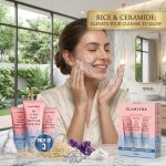 Glamveda Rice & Ceramide K-Beauty Glass Skin Face Wash (Pack of 3, 100ml Each) - Image 5